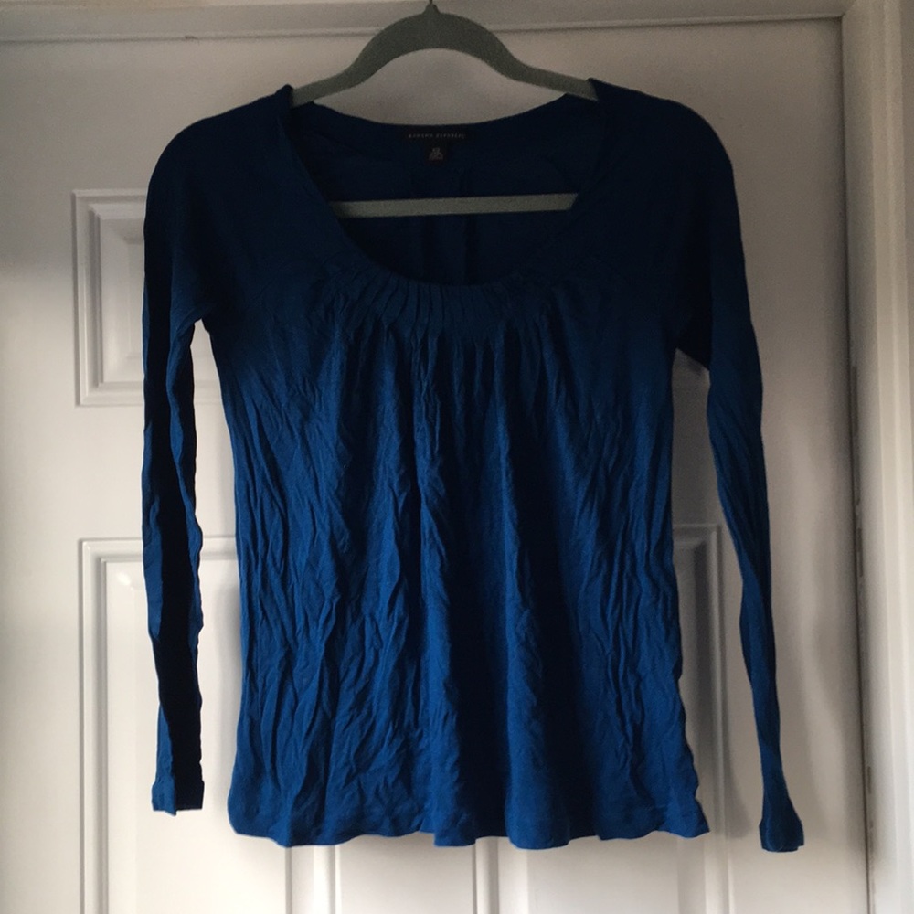 Banana Republic cool blue top